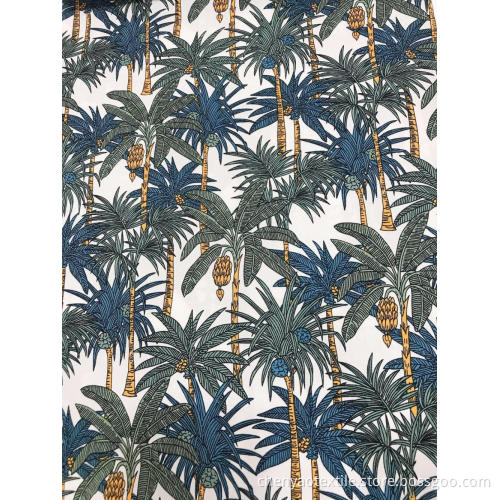 Layered Design With Cotton Stretch Twill Printing Fabric